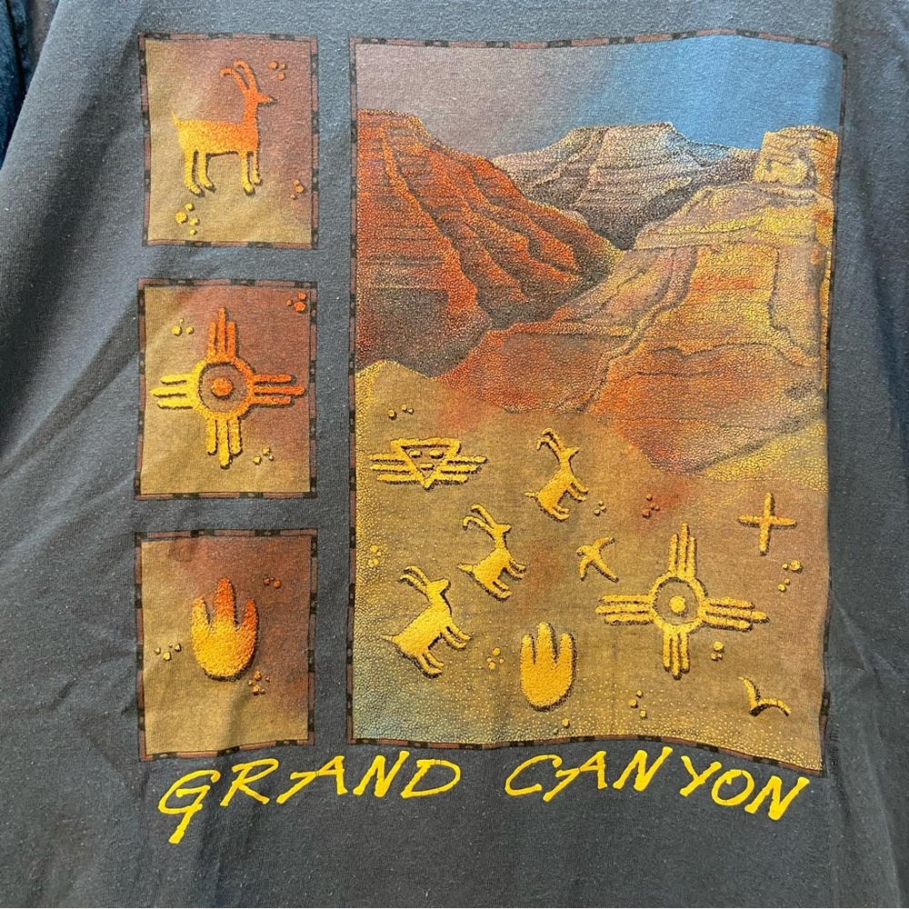 Grand Canyon Alore Navajo Art Graphic Shirt - Picture 4 of 11